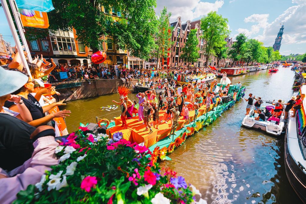 Pride Boat Rental and design in Amsterdam the Netherlands